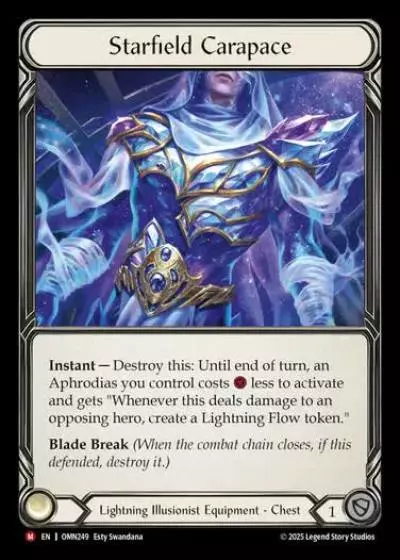 Starfield Carapace OMN249-CF - Omens of the Third Age - Flesh and blood card