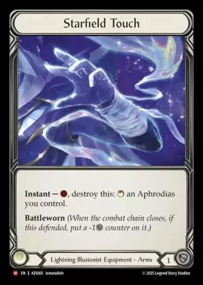 Starfield Touch AZS005-RF - Armory Deck - Zyggy Starlight - Flesh and blood card