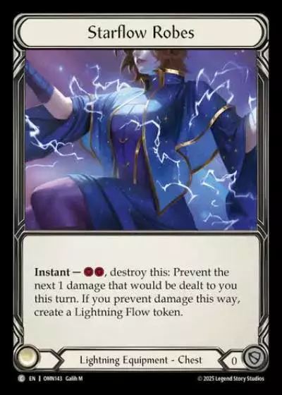 Starflow Robes OMN143 - Omens of the Third Age - Flesh and blood card