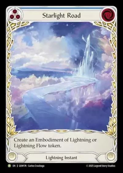 Starlight Road GEM174 - GEM - Pack 5 - Flesh and blood card