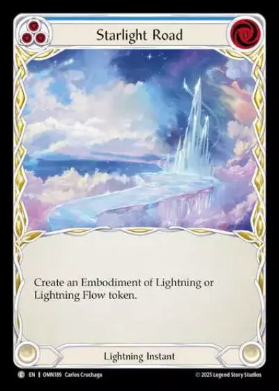 Starlight Road OMN189 - Omens of the Third Age - Flesh and blood card