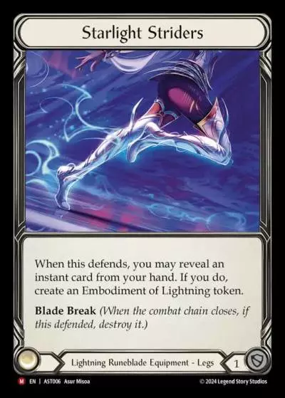 Starlight Striders AST006-RF - Armory Deck - Aurora, Shooting Star - Flesh and blood card