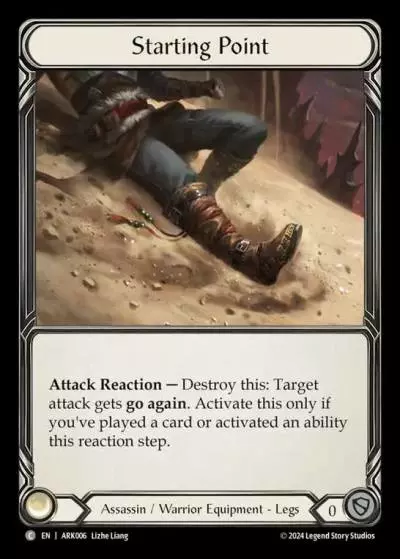 Starting Point ARK006 - The Hunted Blitz Deck - Arakni - Flesh and blood card