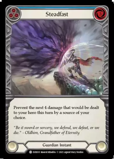 Steadfast BLUE EVR035 - Everfest - Flesh and blood card