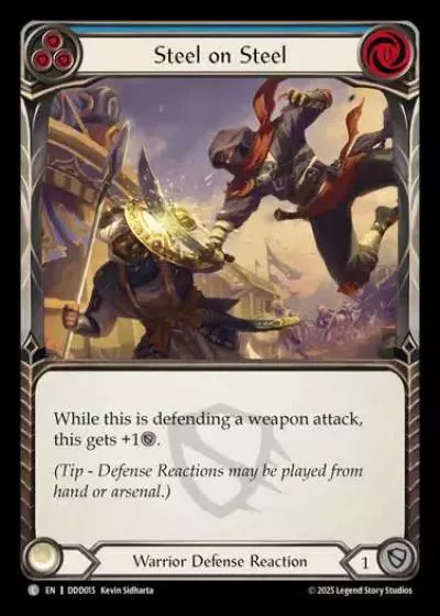 Steel on Steel DDD015 - Dorinthea Demo Deck - Flesh and blood card