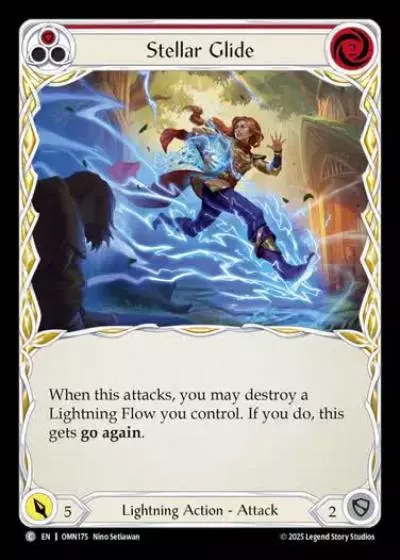 Stellar Glide OMN175 - Omens of the Third Age - Flesh and blood card