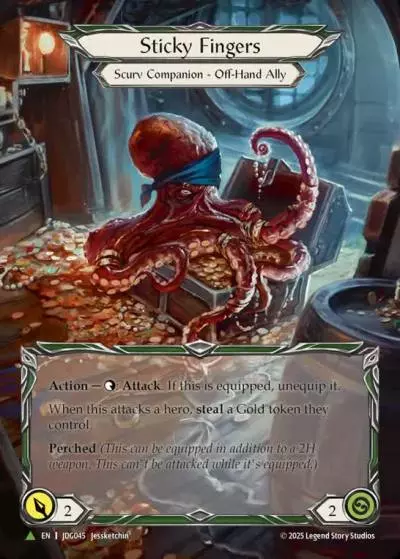Sticky Fingers JDG045-CF - Judge Pack 7 - Flesh and blood card