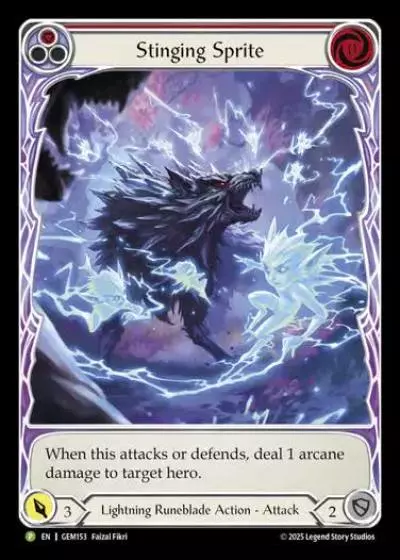 Stinging Sprite GEM153 - GEM - Pack 5 - Flesh and blood card
