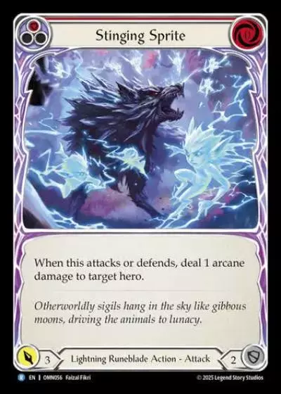 Stinging Sprite OMN056 - Omens of the Third Age - Flesh and blood card