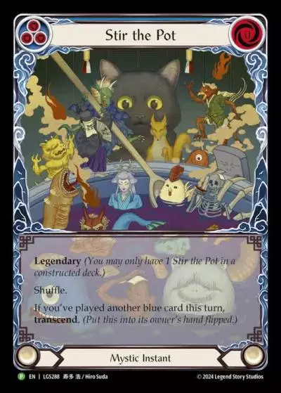 Stir the Pot BLUE LGS288-RF - Buy-a-Box - Part the Mistveil - Flesh and blood card