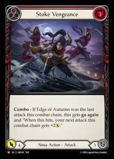 Stoke Vengeance IAR245 - Usurp the Shadow Throne - Flesh and blood card