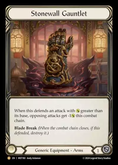 Stonewall Gauntlet MST190-RF - Part the Mistveil - Flesh and blood card