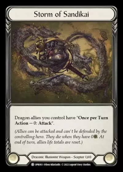 Storm of Sandikai UPR003 - Uprising - Flesh and blood card
