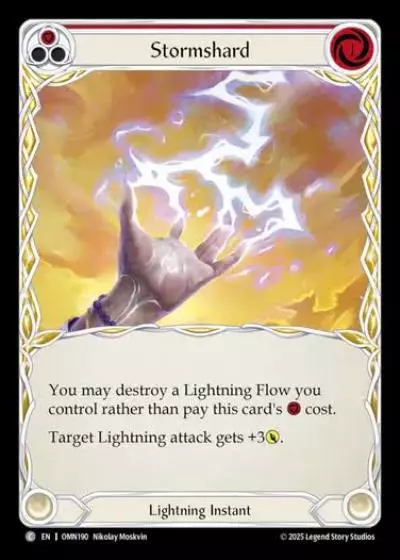 Stormshard OMN190 - Omens of the Third Age - Flesh and blood card