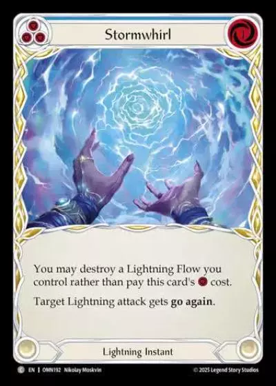 Stormwhirl OMN192 - Omens of the Third Age - Flesh and blood card