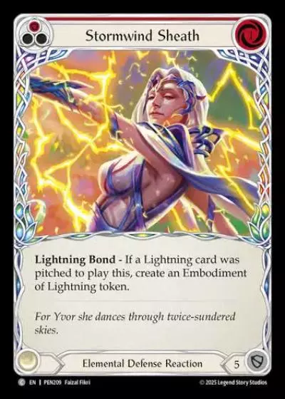 Stormwind Sheath PEN209 - Compendium of Rathe - Flesh and blood card