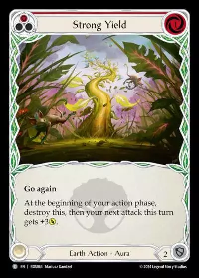 Strong Yield RED ROS064 - Rosetta - Flesh and blood card