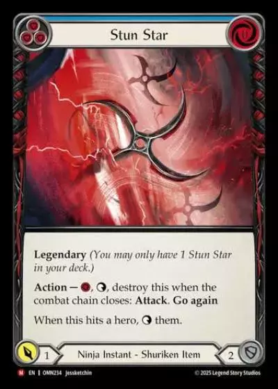 Stun Star OMN234 - Omens of the Third Age - Flesh and blood card