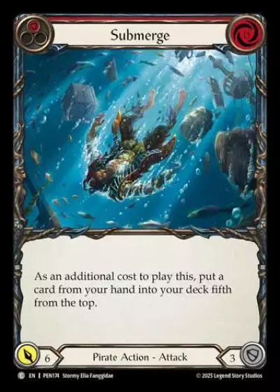 Submerge PEN174 - Compendium of Rathe - Flesh and blood card