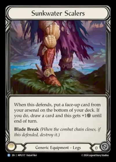 Sunkwater Scalers MPG117 - Mastery Pack Guardian - Flesh and blood card