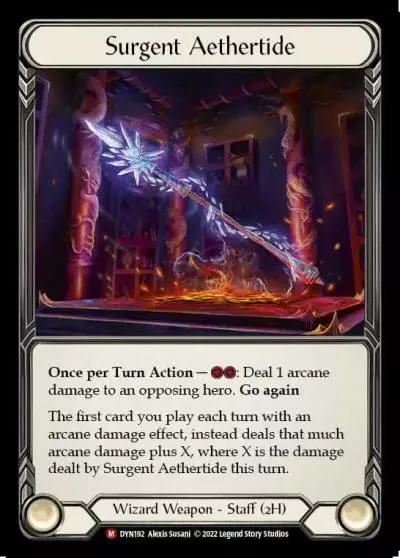 Surgent Aethertide DYN192 - Dynasty - Flesh and blood card