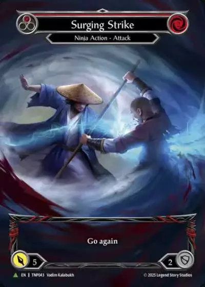 Surging Strike TNP043-MV - Tournament Pack - Flesh and blood card