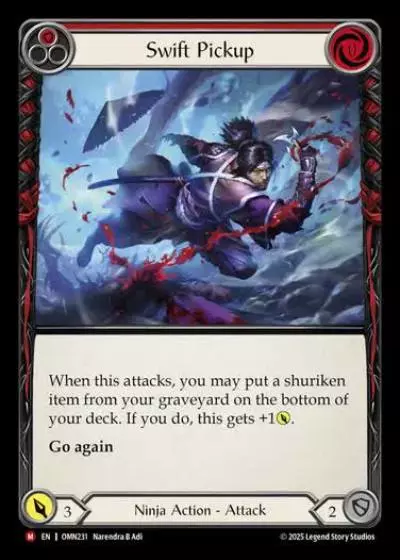 Swift Pickup OMN231 - Omens of the Third Age - Flesh and blood card