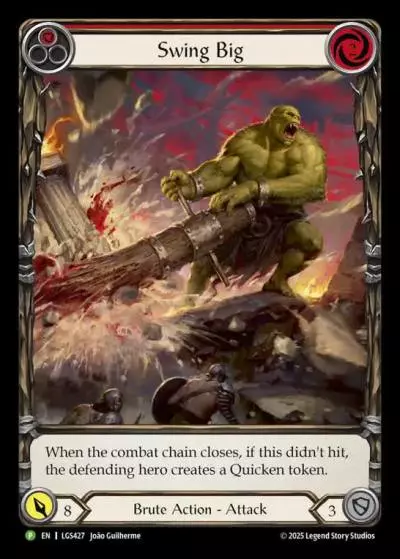 Swing Big RED LGS427-RF - ProQuest - Season 8 - Flesh and blood card