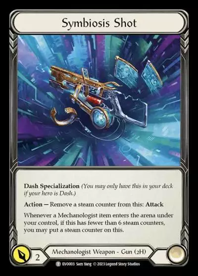 Symbiosis Shot EVO003 - Bright Lights - Flesh and blood card