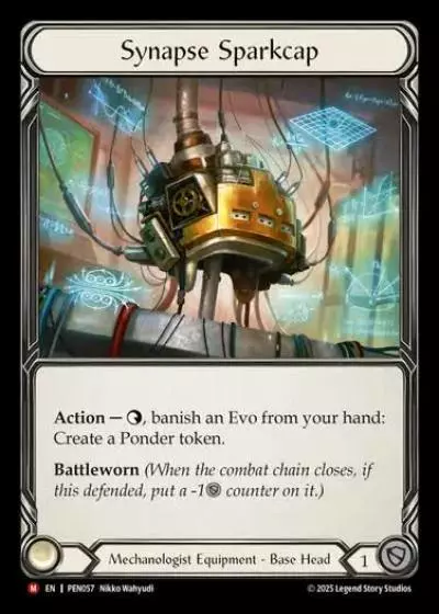 Synapse Sparkcap PEN057 - Compendium of Rathe - Flesh and blood card
