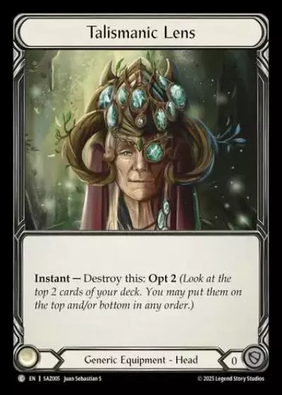 Talismanic Lens SAZ005 - Silver Age Chapter 2 - Azalea - Flesh and blood card
