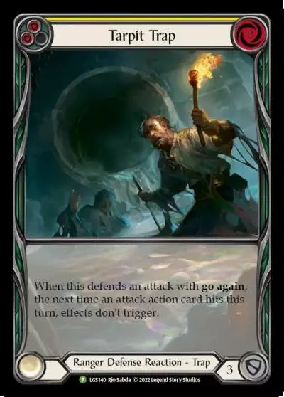Tarpit Trap YELLOW LGS140-RF - Armory - Season 9 - Flesh and blood card