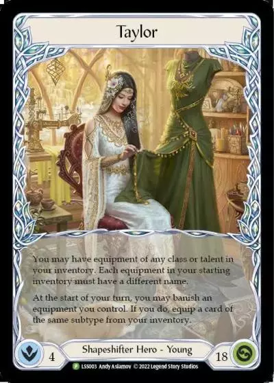Taylor LSS003-CF - Cosplay - 2022 - Flesh and blood card