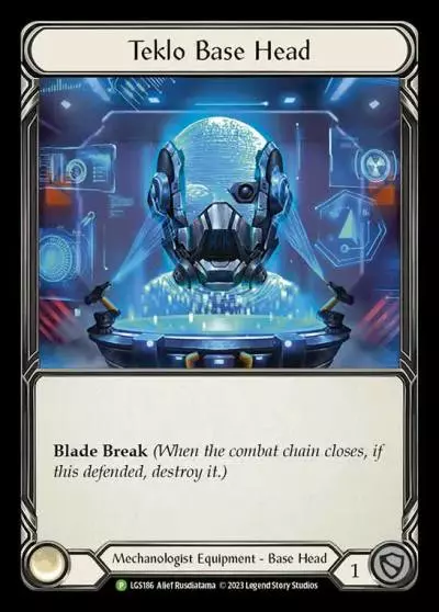 Teklo Base Head LGS186-CF - Buy-a-Box - Bright Lights - Flesh and blood card