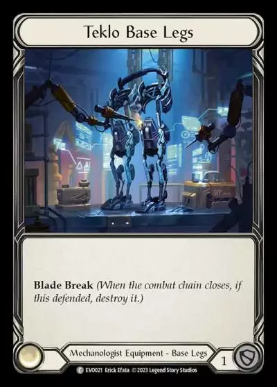 Teklo Base Legs EVO021 - Bright Lights - Flesh and blood card