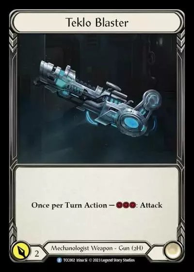 Teklo Blaster TCC002-CF - Round the Table: TCC x LSS - Flesh and blood card
