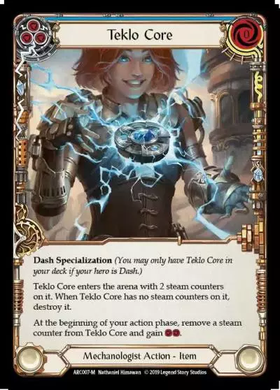 Teklo Core BLUE ARC007 - Arcane Rising - Flesh and blood card