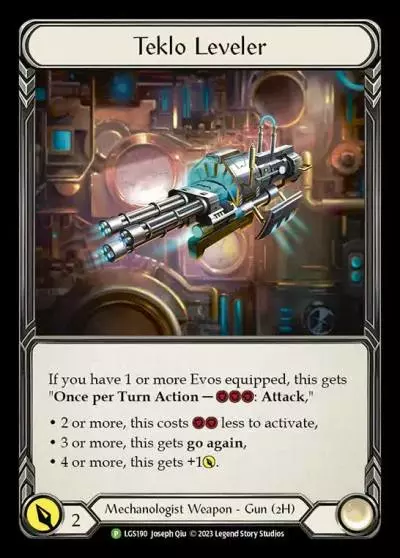 Teklo Leveler LGS190-CF - Armory - Season 11 - Flesh and blood card