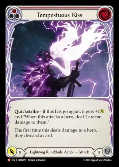 Tempestuous Kiss OMN051 - Omens of the Third Age - Flesh and blood card