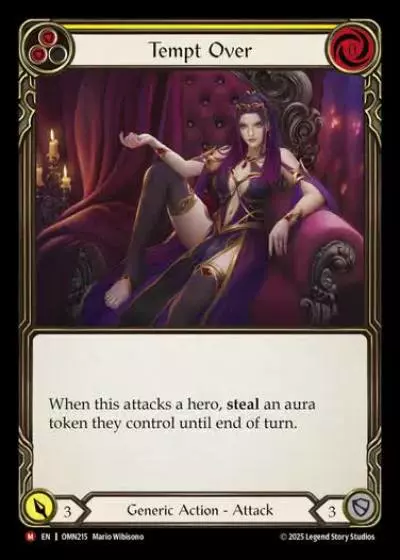 Tempt Over OMN215 - Omens of the Third Age - Flesh and blood card