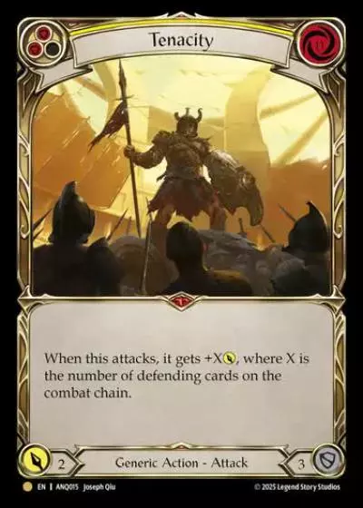 Tenacity ANQ015 - Compendium of Rathe - Antiquity Pack - Flesh and blood card
