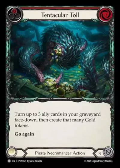 Tentacular Toll PEN162 - Compendium of Rathe - Flesh and blood card