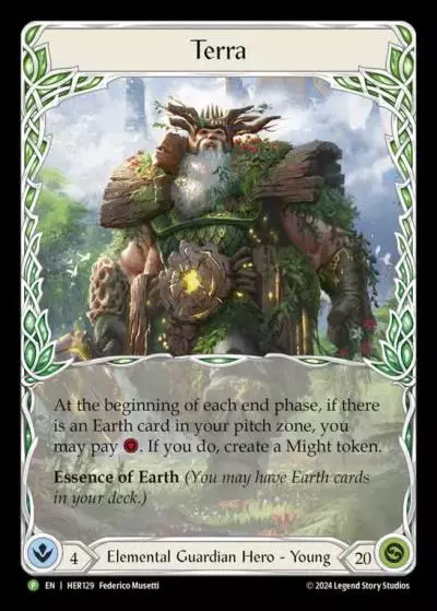 Terra HER129-CF - Skirmish - Season 10 - Flesh and blood card