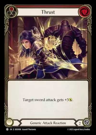 Thrust DDD009 - Dorinthea Demo Deck - Flesh and blood card