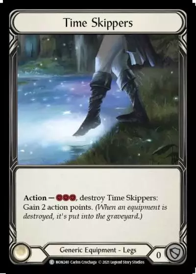 Time Skippers MON240 - Monarch - Flesh and blood card