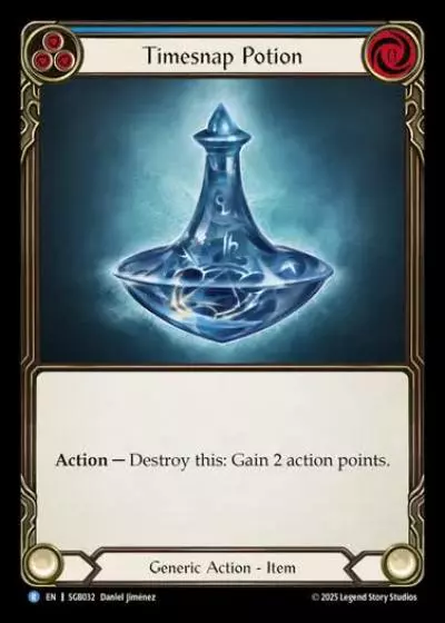 Timesnap Potion SGB032 - Silver Age Chapter 3 - Gravy Bones - Flesh and blood card