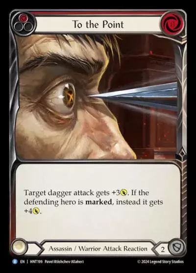 To the Point RED HNT199 - The Hunted - Flesh and blood card