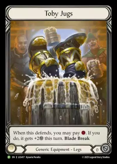Toby Jugs LGS417-CF - Pre-release - Super Slam - Flesh and blood card
