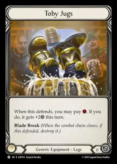 Toby Jugs SUP214 - Super Slam - Flesh and blood card