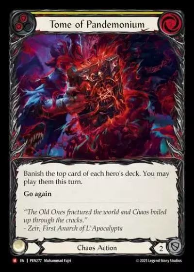 Tome of Pandemonium PEN277 - Compendium of Rathe - Flesh and blood card